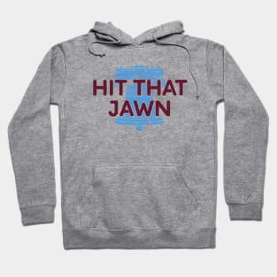 Hit that Jawn, Philadelphia Baseball design Hoodie